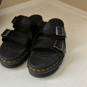 Dr. Marten’s platform double strap sandals